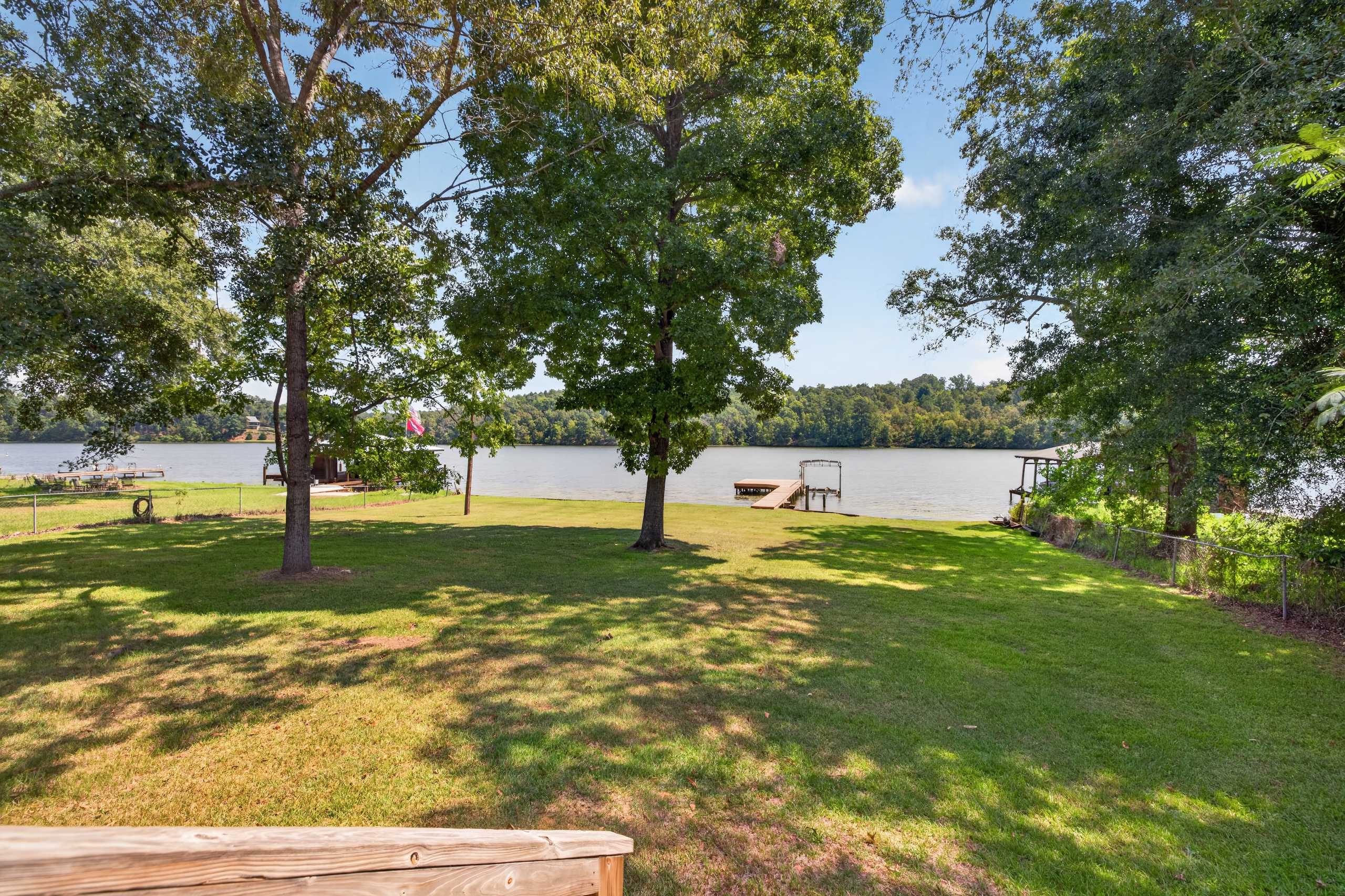 Path to private dock on Lake Sinclair