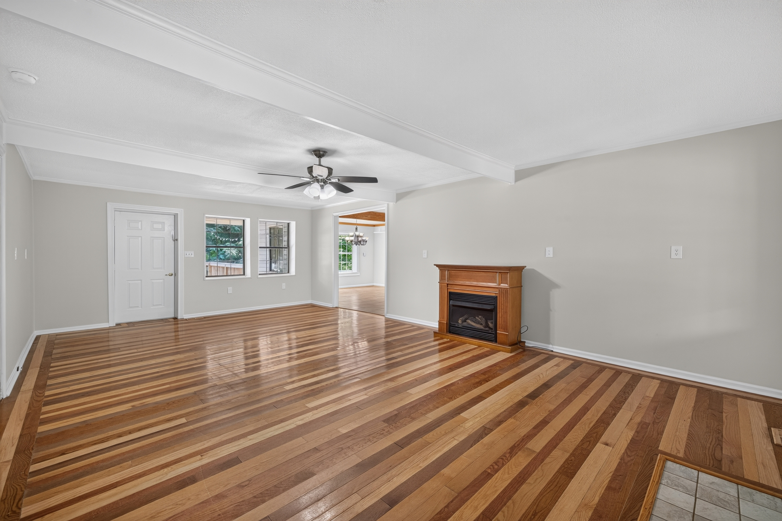Front door and great room entrance