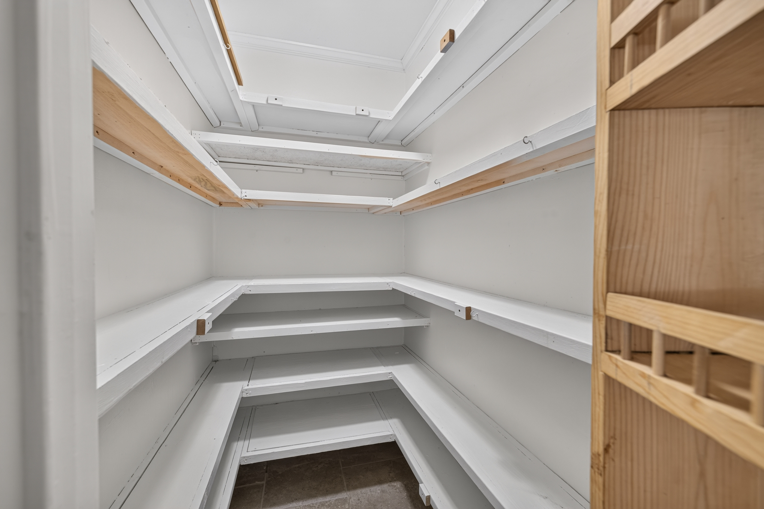 Kitchen cabinetry and storage
