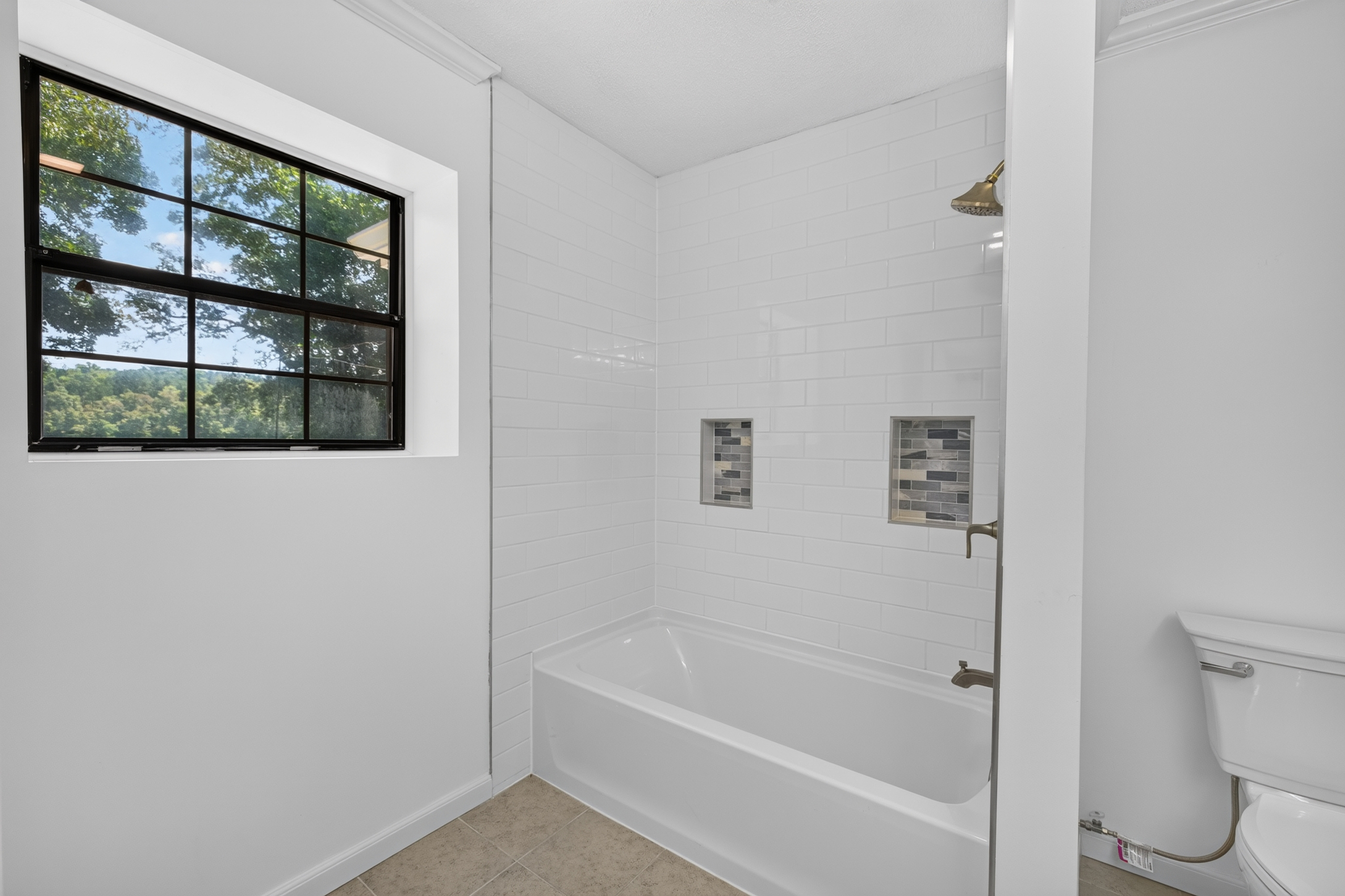 Primary bathroom walk-in shower